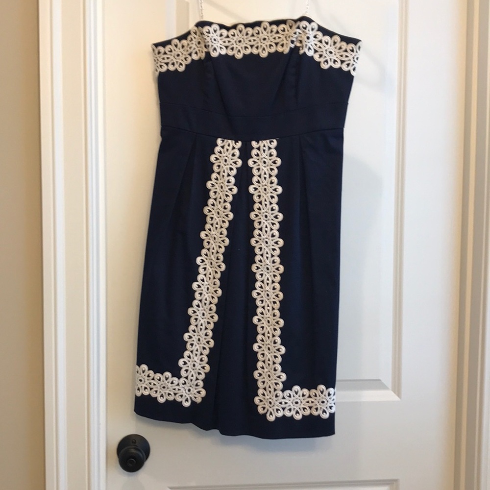 Lilly Pulitzer Betsey Strapless Cocktail Dress